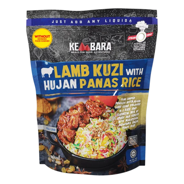 Lamb Kuzi with Hujan Panas Rice (Without Food Warmer)