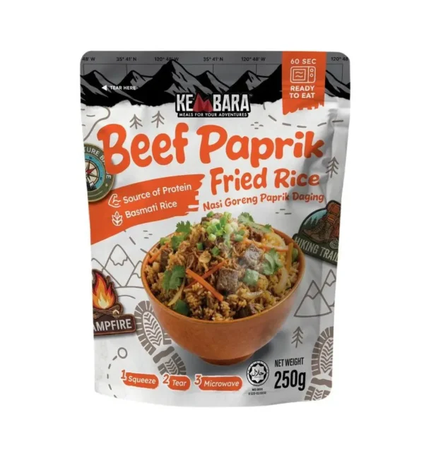 Beef Paprik Fried Rice (Without Food Warmer)