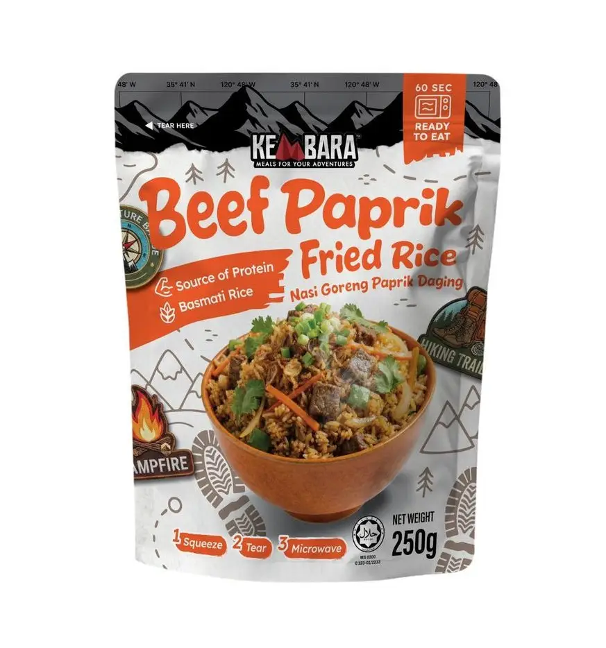 Beef Paprik Fried Rice (Without Food Warmer)