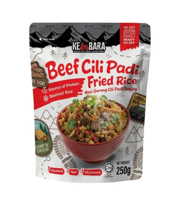 Beef Cili Padi Fried Rice (Without Food Warmer)
