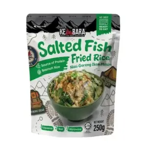 Salted Fish Fried Rice (Without Food Warmer)
