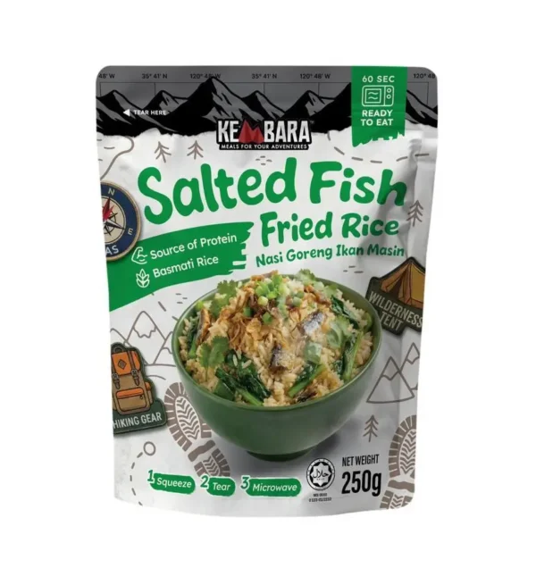 Salted Fish Fried Rice (Without Food Warmer)